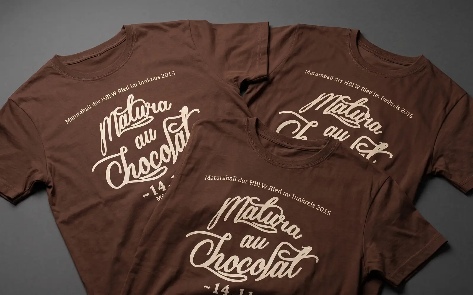 Abschlussballshirts für Schulen drucken lassen