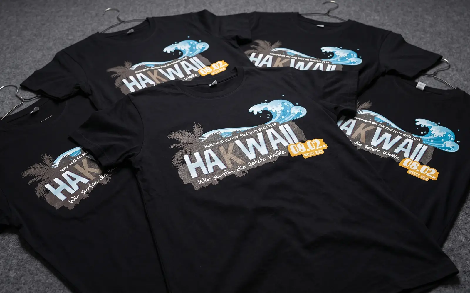 Maturashirts bedrucken lassen bei MeinMaturaball in Österreich