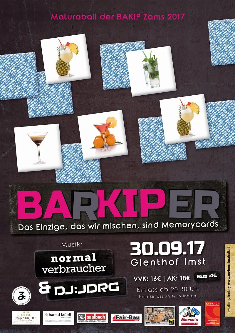 Showcase Barkiper - Das Einzige, das wir mischen, sind Memorycards