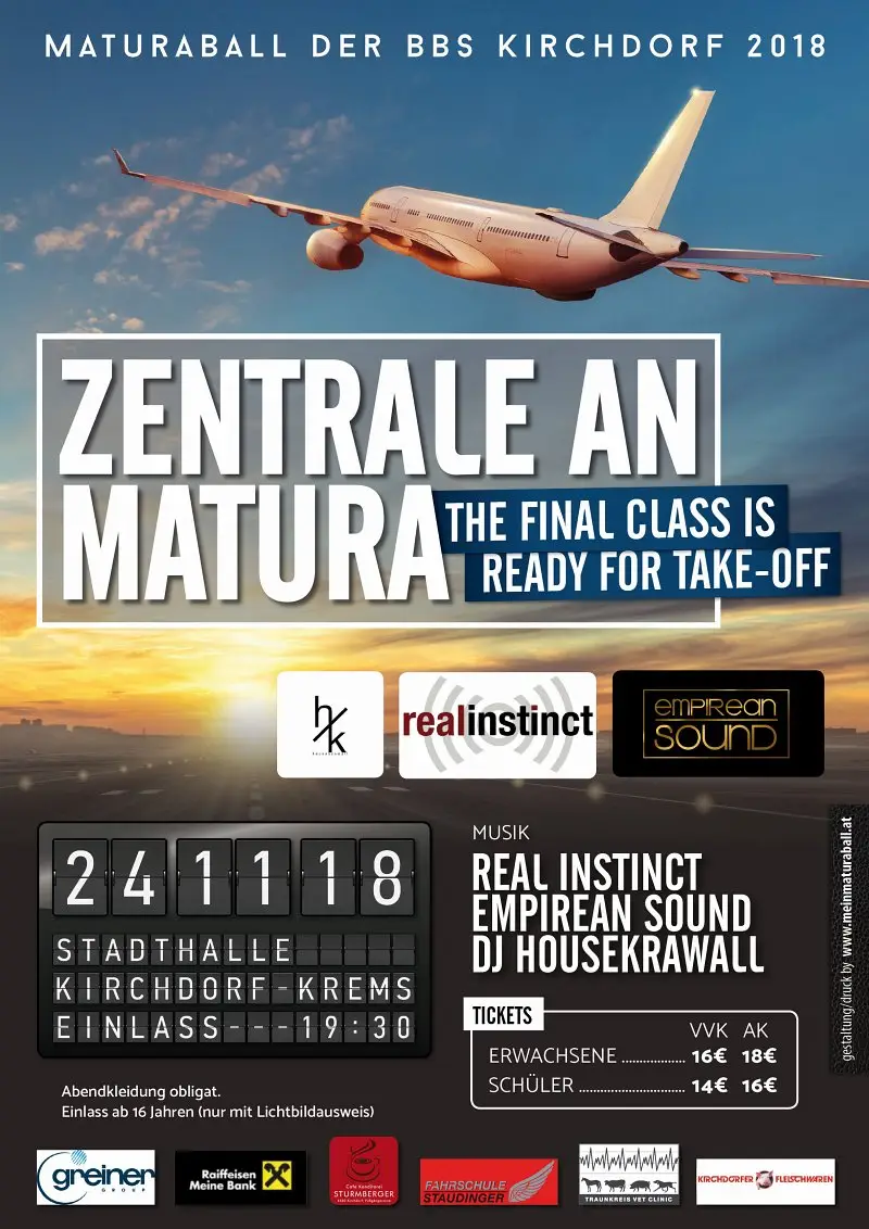 Showcase Zentrale an Matura - the final class is ready for take-off