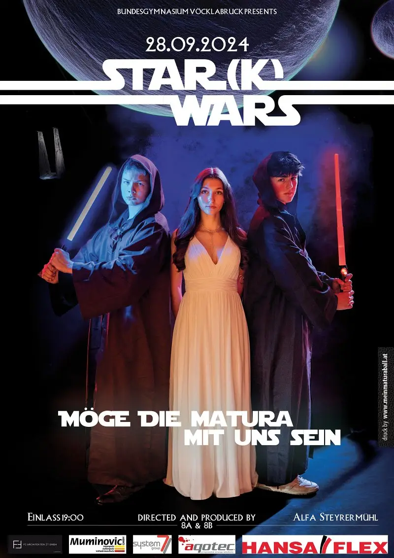 Showcase STAR(K) WARS - möge die Matura mit uns sein