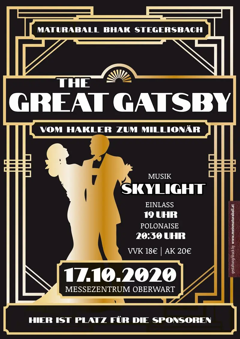 Showcase The Great Gatsby - vom Hakler zum Millionär