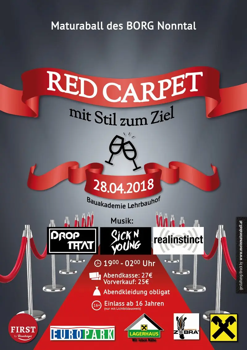 Showcase Red Carpet - mit Stil zum Ziel