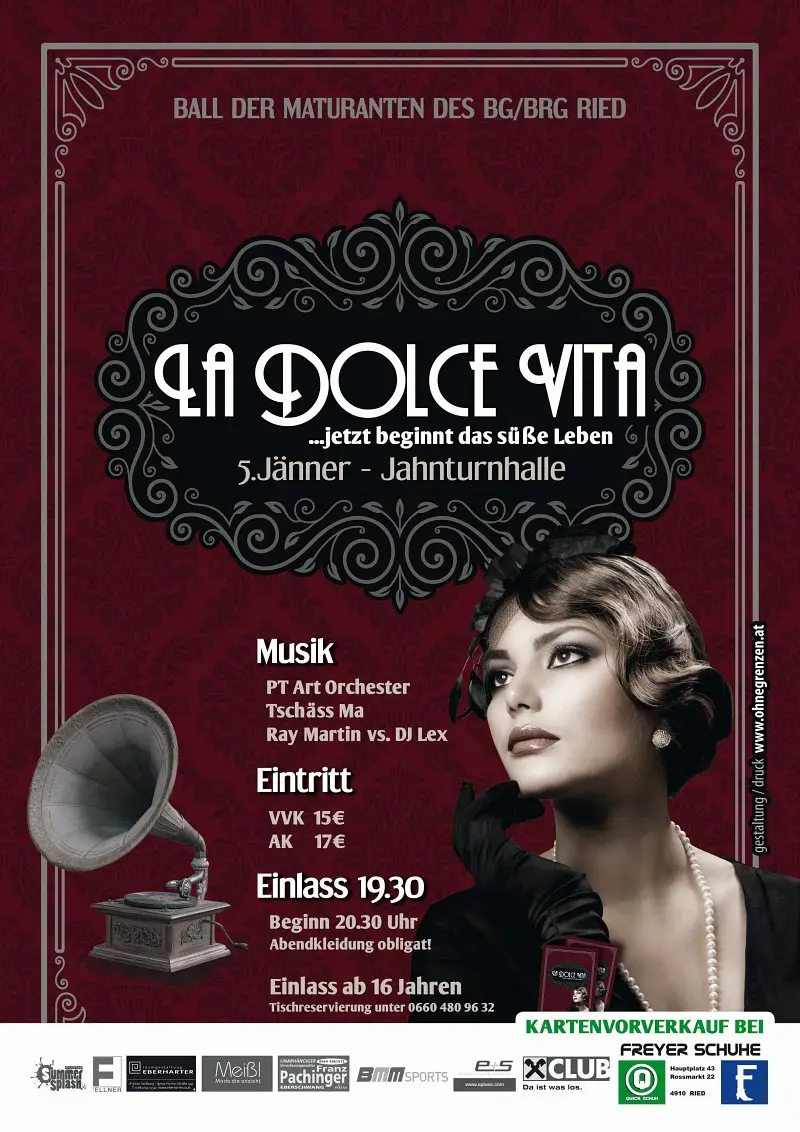 Showcase La Dolce Vita - jetzt beginnt das süße Leben