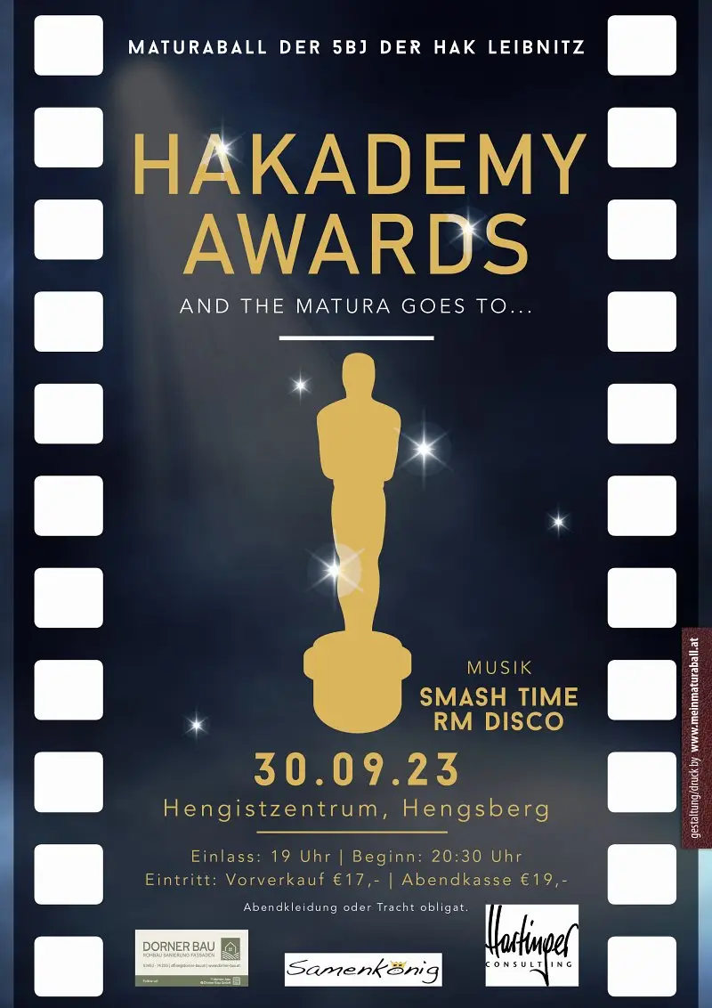 Showcase Hakademy Awards - and the Matura goes to...