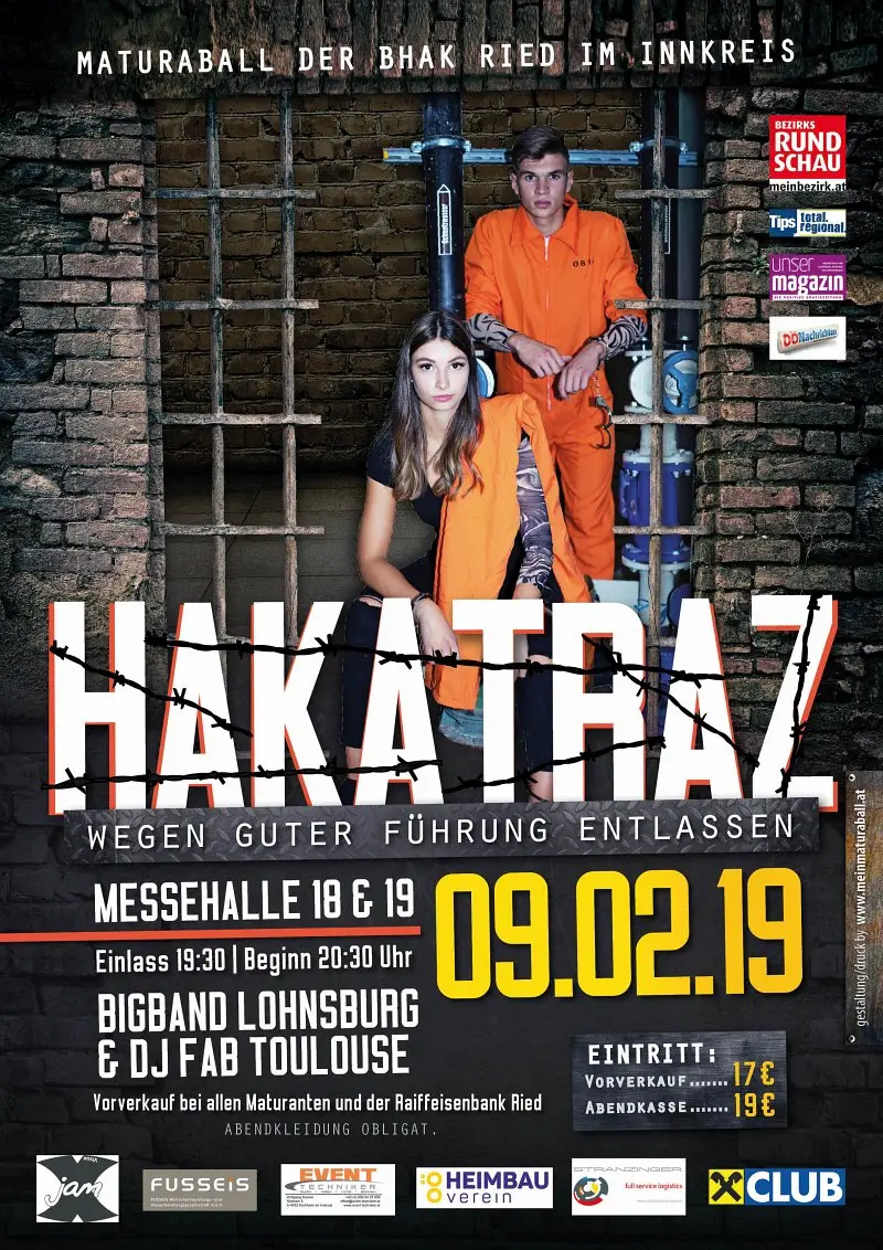 Showcase Hakatraz - wegen guter Führung entlassen