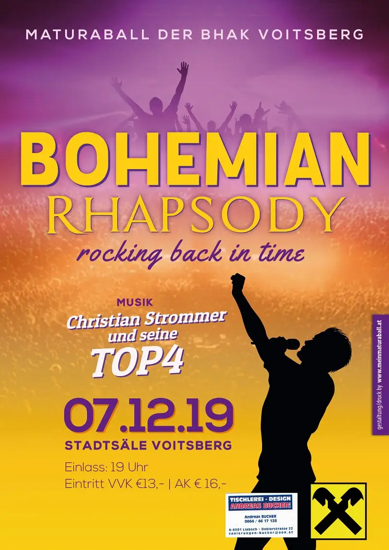 Showcase Bohemian Rhapsody - rocking back in time
