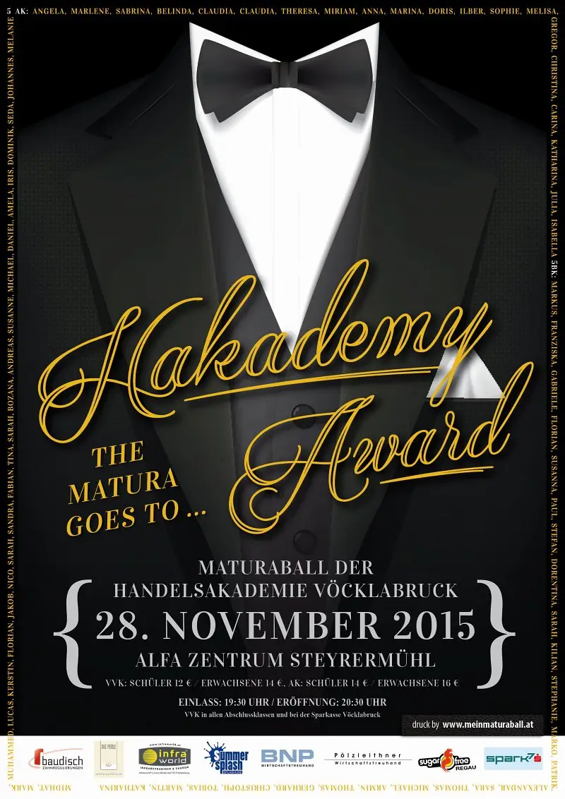 Showcase Hakademy Award - the Matura goes to...