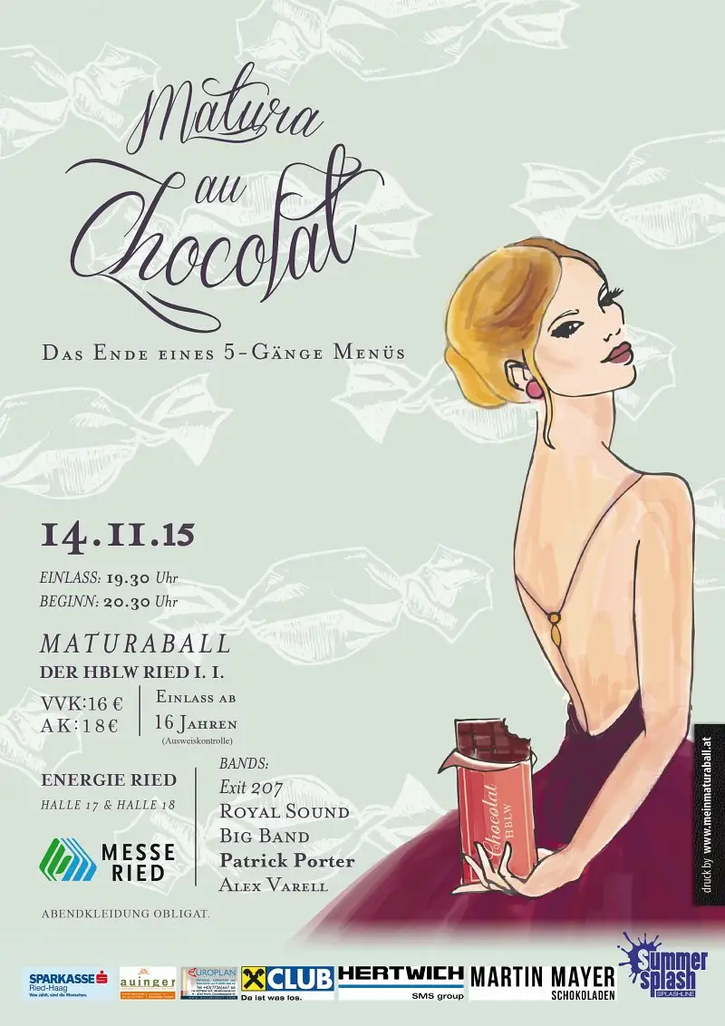 Showcase Matura au Chocolat - das Ende eines 5 Gänge Menüs