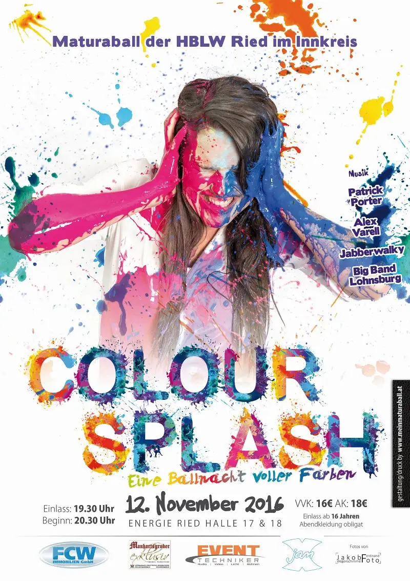 Showcase Colour Splash - eine Ballnacht voller Farben
