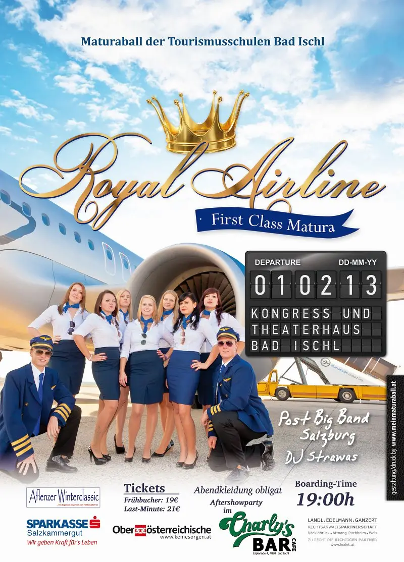 Showcase Royal Airline - First Class Matura