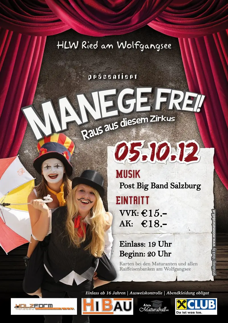 Showcase Manege frei - raus aus diesem Zirkus
