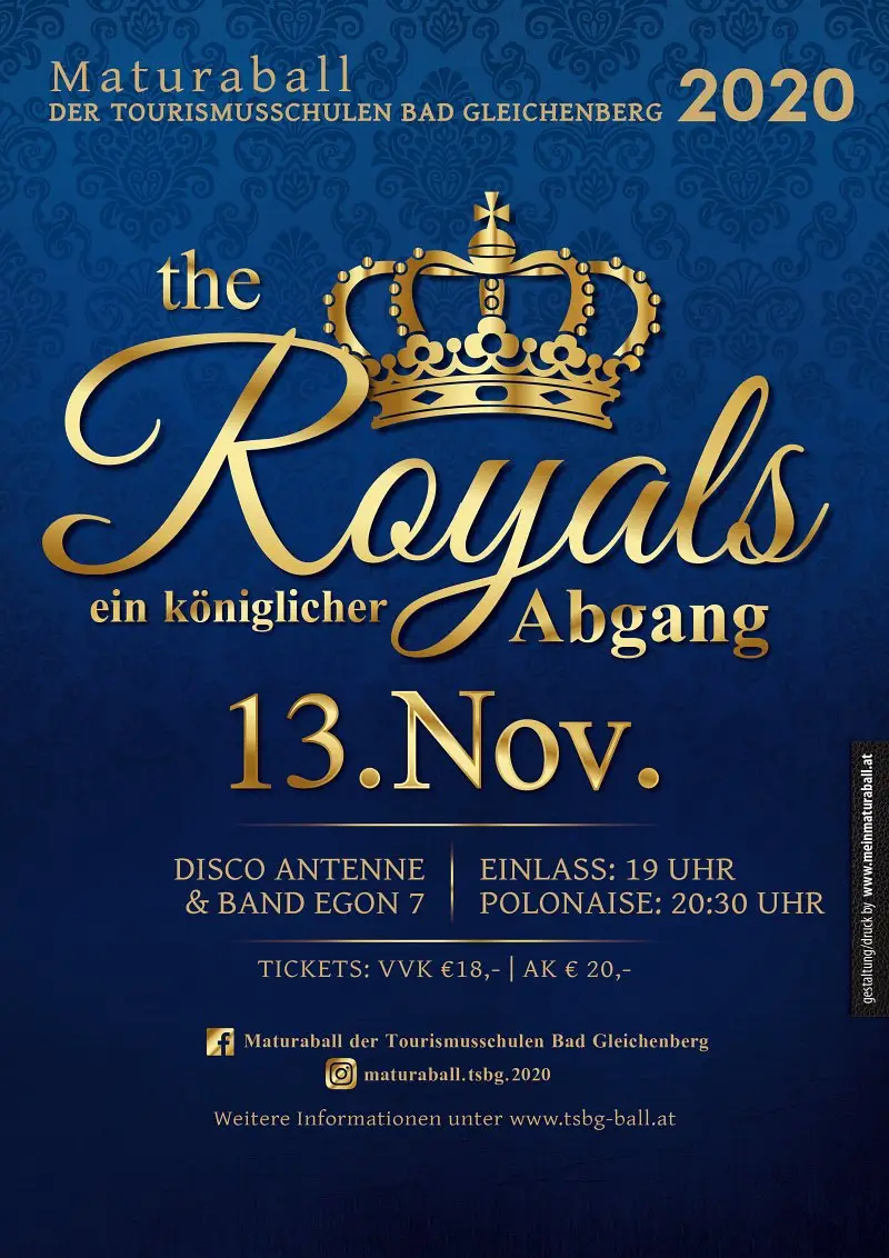 Showcase the Royals - ein königlicher Abgang